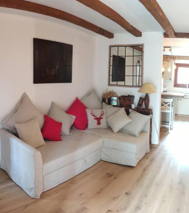 Cozy Apartment In The Heart Of The Alps Шато-д'О Екстериор снимка