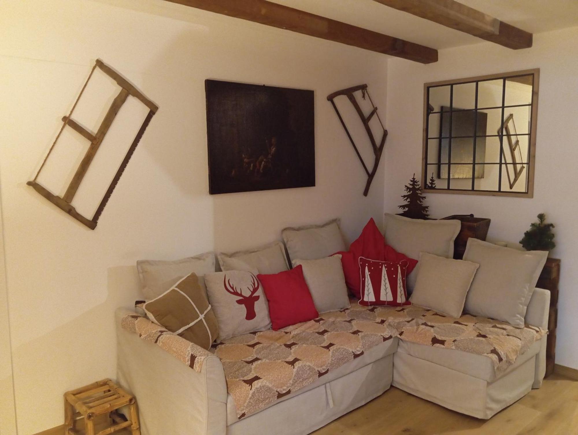 Cozy Apartment In The Heart Of The Alps Шато-д'О Екстериор снимка