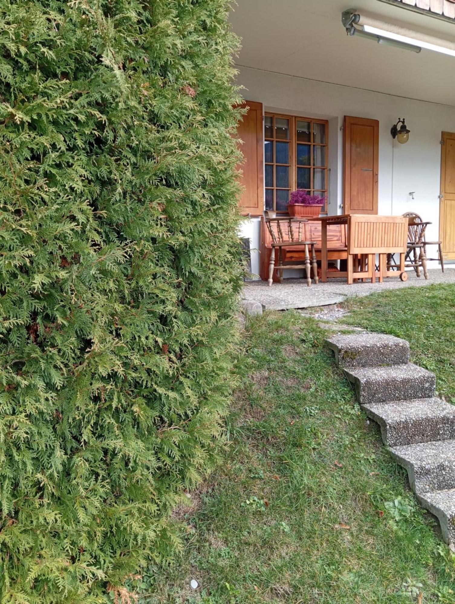 Cozy Apartment In The Heart Of The Alps Шато-д'О Екстериор снимка